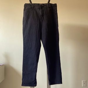 Size 16 Black Wash Faded Style & Co. Jeans w/Tummy Control